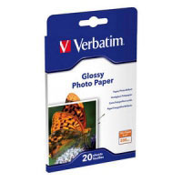 Verbatim Glossy Photo Paper 10x15cm 200gsm 20pk (45018)